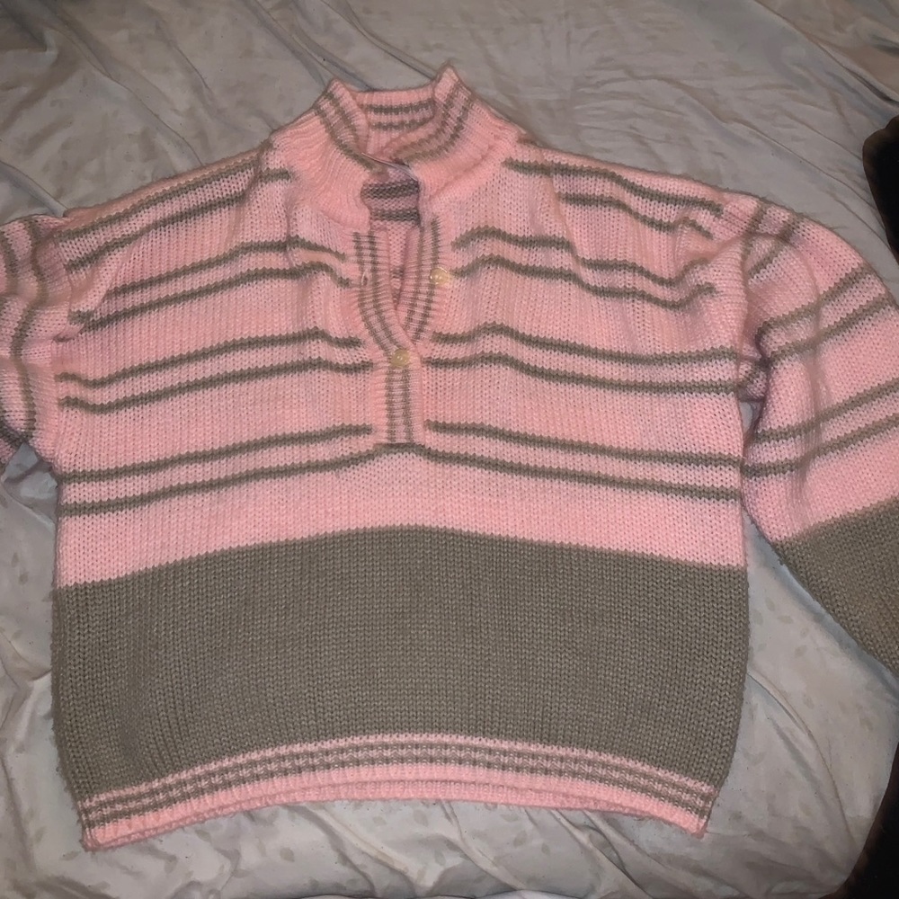 Pink sweater